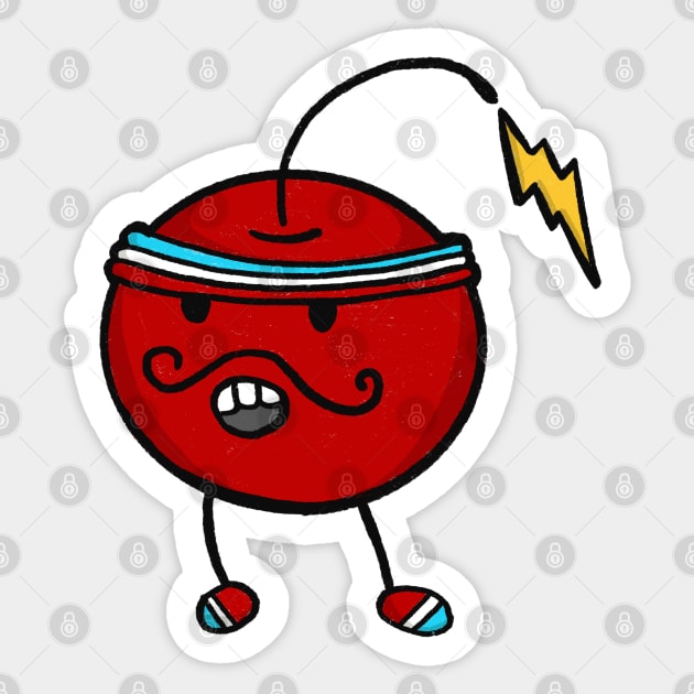 Cherry Bomb Sticker by chawlie